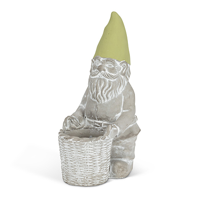 Gnome with Planter in Front