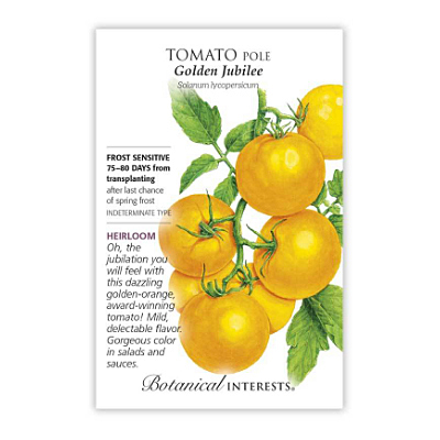 Seeds - BI Tomato Pole Golden Jubilee