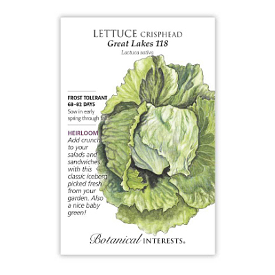 Seeds - BI Lettuce Crisphead Great Lakes