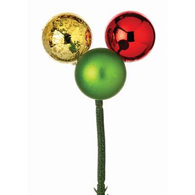 Pick - VP Ball Shiny, Matte, Mercury - Red, Green, Gold