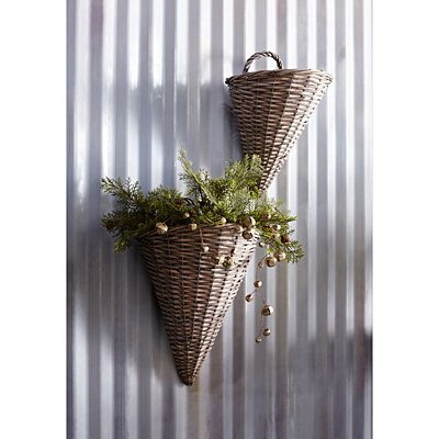 Hanging Basket - Willow Cone