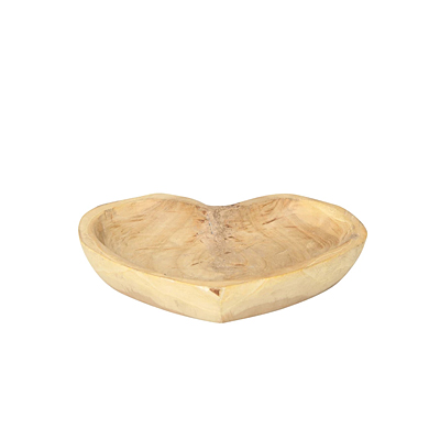 Paulownia Wood Heart Bowl