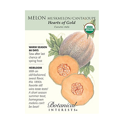 Seeds - BI Melon Hearts of Gold Org
