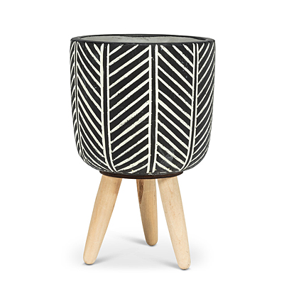 Planter - Herringbone Tripod