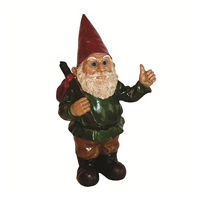Hitchhiker Gnome Resin Statue