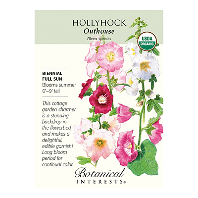 Seeds - BI Hollyhock Outhouse Org
