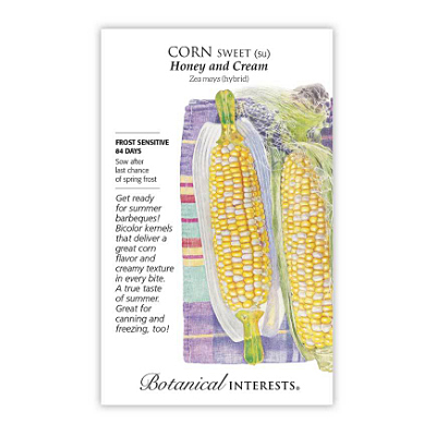 Seeds - BI Corn Sweet Bicolor Honey Cream
