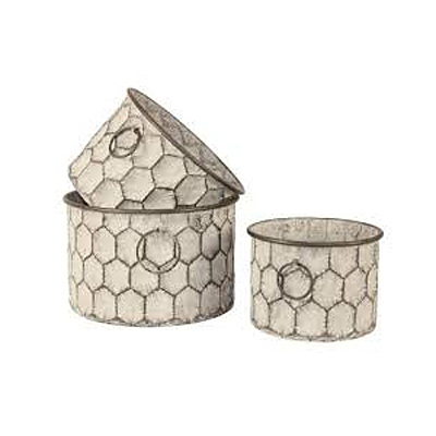 Honeycomb Round Planter