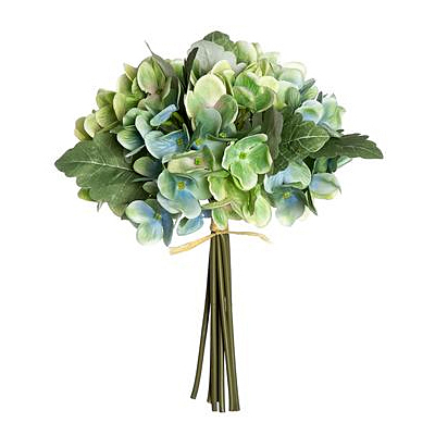 Hydrangea Bouquet - Blue/Green