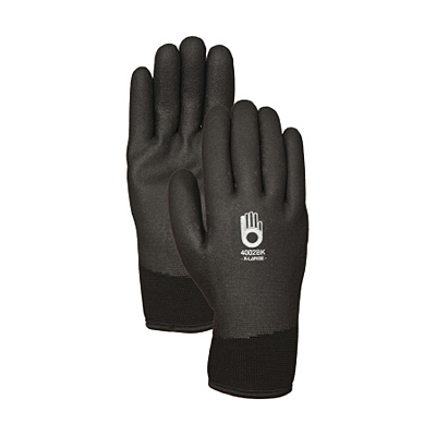 Glove - Fully Coated PVC Insulated Black