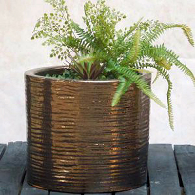 Island Planter - Gold