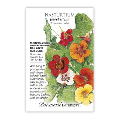 Seeds - BI Nasturtium Jewel Blend