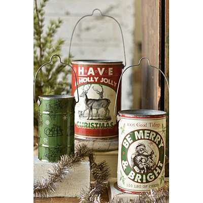 Holly Jolly Bucket