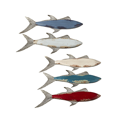 Wall Decor - Large Fish (Assorted)