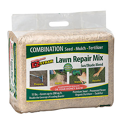Lawn Repair - EZ Straw Sun Shade