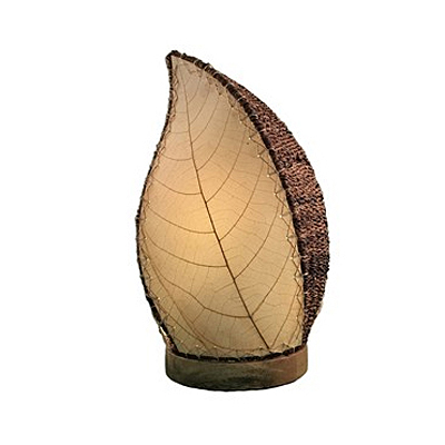 Table Lamp - Eangee Leaflet Natural