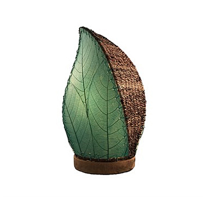 Table Lamp - Eangee Leaflet Sea Blue