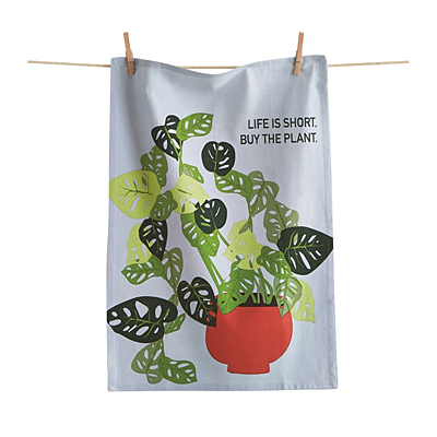 Dishtowel - Life is Short