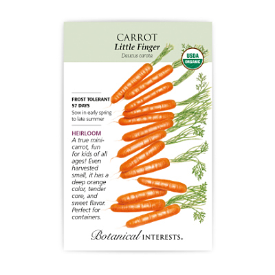 Seeds - BI Carrot Baby Little Finger Org