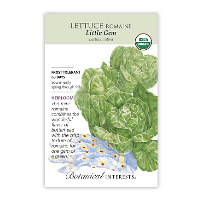 Seeds - BI Lettuce Romaine Little Gem Org