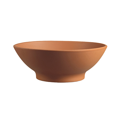 Italian Low Bowl - Terracotta
