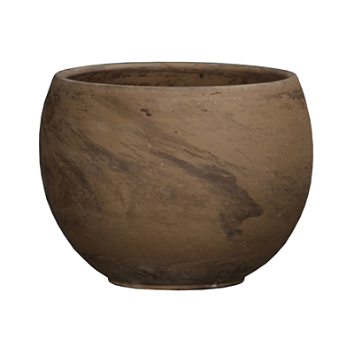 Luna Sphere Pot - WP Chocolate Marbled