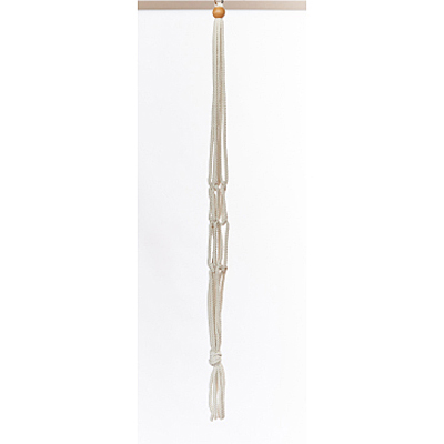 Macrame Plant Hanger - Antique White