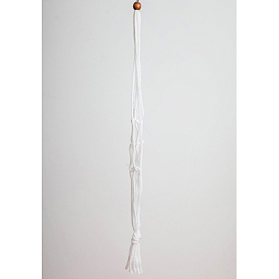 Macrame Plant Hanger - White