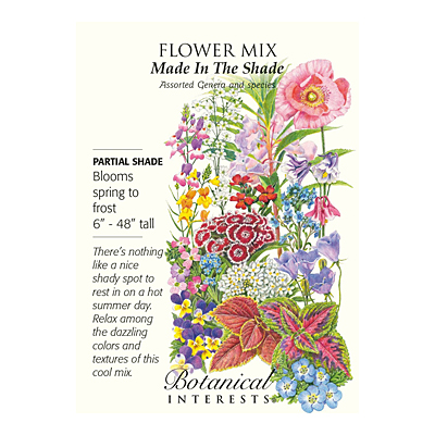 Seeds - BI Flower Mix Made in the Shade