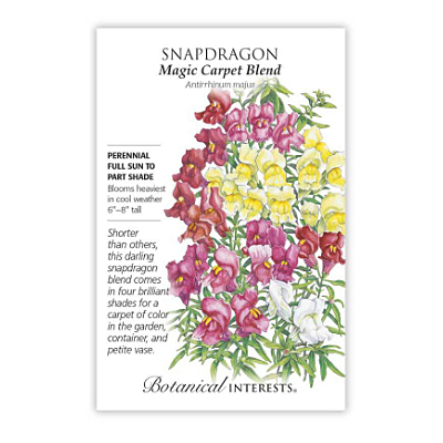 Seeds - BI Snapdragon Magic Carpet Blend