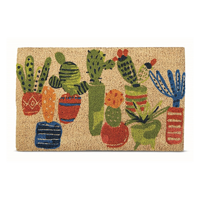 Coir Mat - Cactus Fun