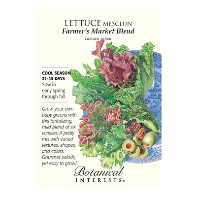 Seeds - BI Lettuce Mesclun Farmer's Market