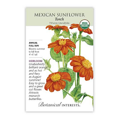 Seeds - BI Sunflower Mexican Torch Org