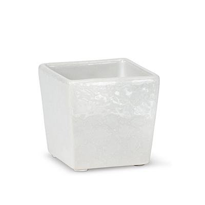 Planter - Mini Square White