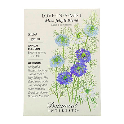 Seeds - BI Love in a Mist Miss Jekyll Blend