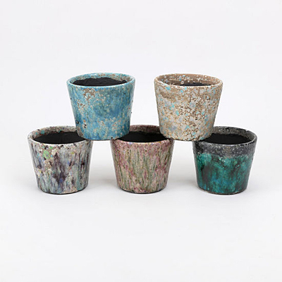Mottled Colors Pot