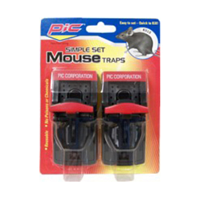 PIC Plastic Mouse Trap - Reusable Simple Set