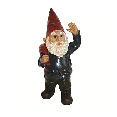 MC Hi Neighbor Gnome Resin Statue