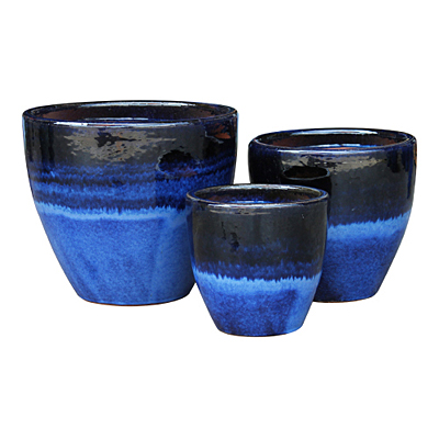 New Egg Planter - Cascadia Blue