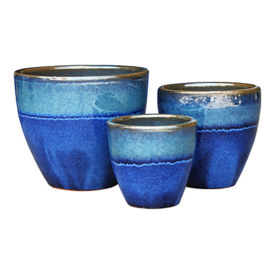 New Egg Planter - Ming Blue