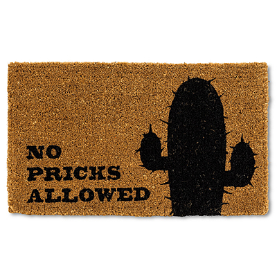 Doormat - Cactus No Pricks Allowed
