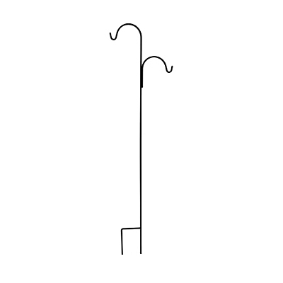 UrbanGarden Square Offset Hanger - Matte Black