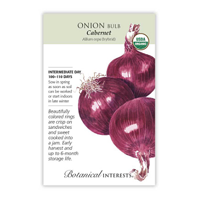 Seeds - BI Onion Bulb Cabernet Hybrid Org