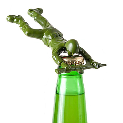 Bottle Opener - Army Man, Die Cast Metal