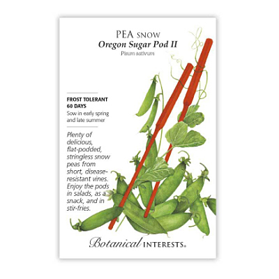 Seeds - BI Pea Snow Oregon Sugar Pod