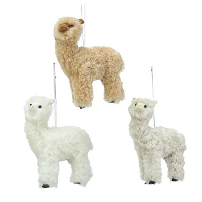 Ornament - Alpaca, Plastic