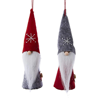 Ornament - Dwarf, Wood/Felt