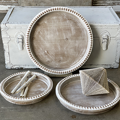 Tray - Palermo White Washed