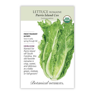 Seeds - BI Lettuce Romaine Parris Island Org