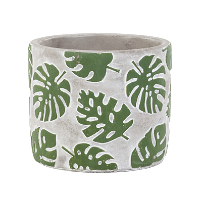 Planter - Philo Leaf Embossed
